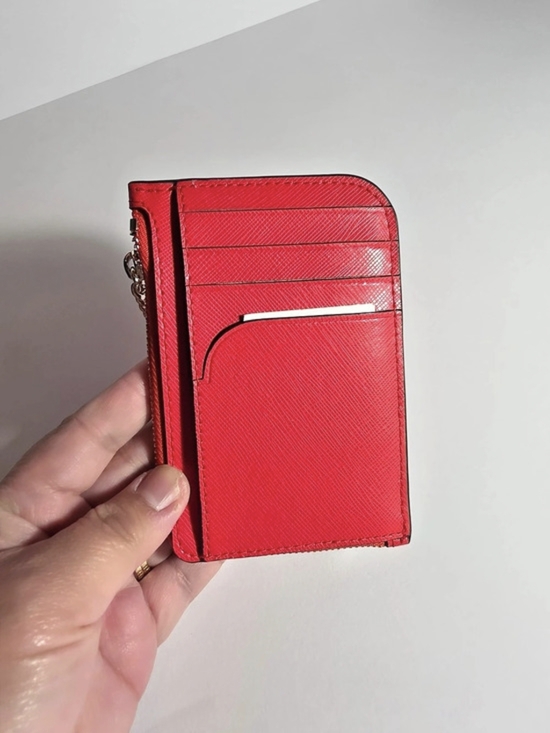 kate spade Handbags - kate spade new york Card Holder Wristlet in Red NWT